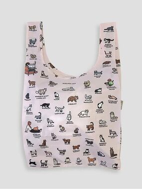 NWT Baggu Standard Reusable Bag Cat Japan Exclusive